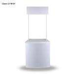 MOSTRADOR STAND 80 X 44 X 195 CM