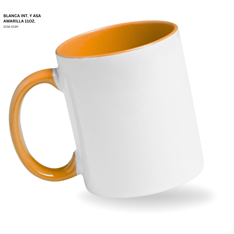 BLANCA INTERIOR Y ASA AMARILLA 11 OZ