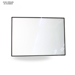 A2 CON SOPORTE PARA PARED MARCO NEGRO UNA VISTA 43.5X60CM