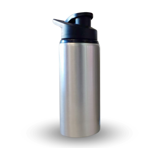 BOTELLA ALUMINIO 7 600ML PLATA
