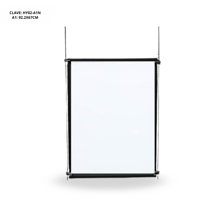 A1 MARCO NEGRO DOBLE VISTA 92.2X67CM