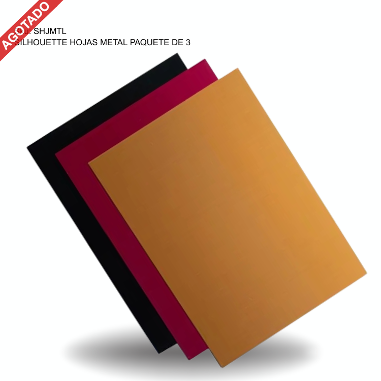 HOJAS METAL PAQUETE DE 3