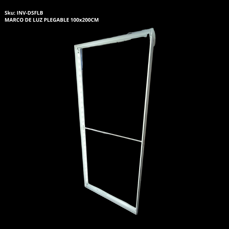 MARCO DE LUZ PLEGABLE 100X200CM