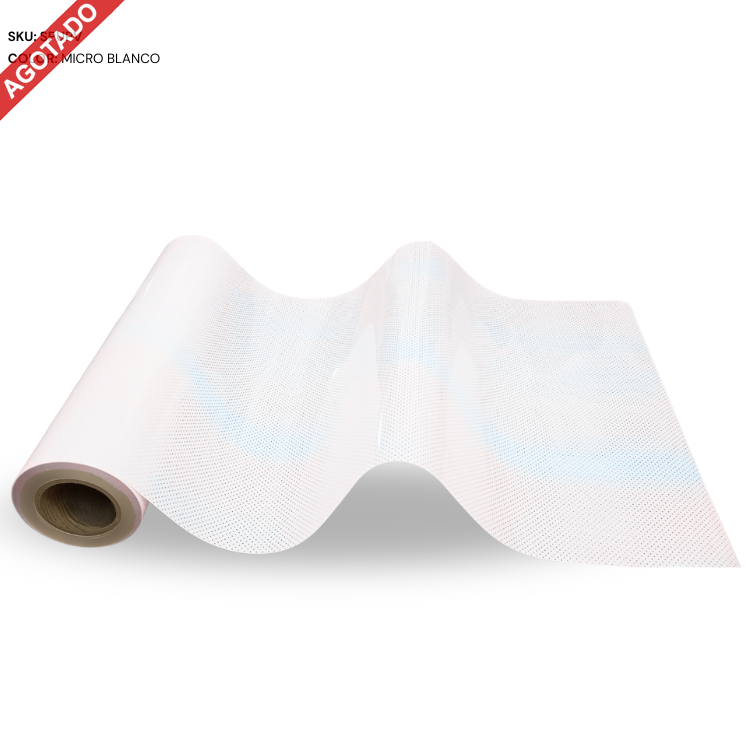 MICROPERFORADO BLANCO