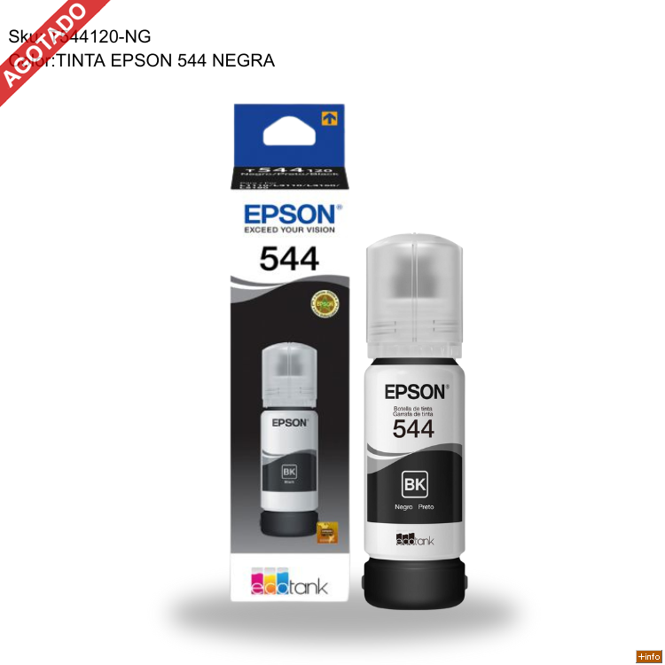 EPSON 544 NEGRA 70ML