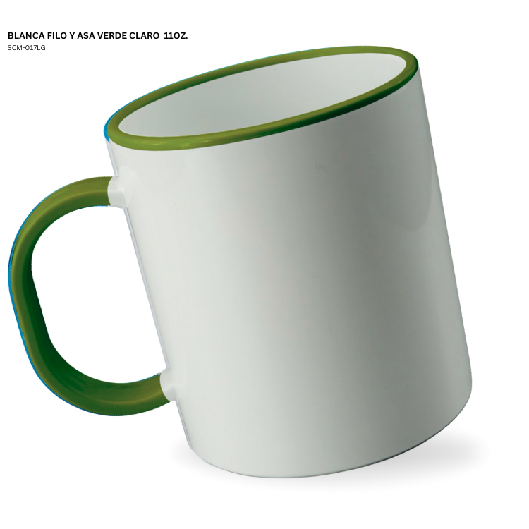 BLANCA FILO Y ASA VERDE CLARO 11 OZ
