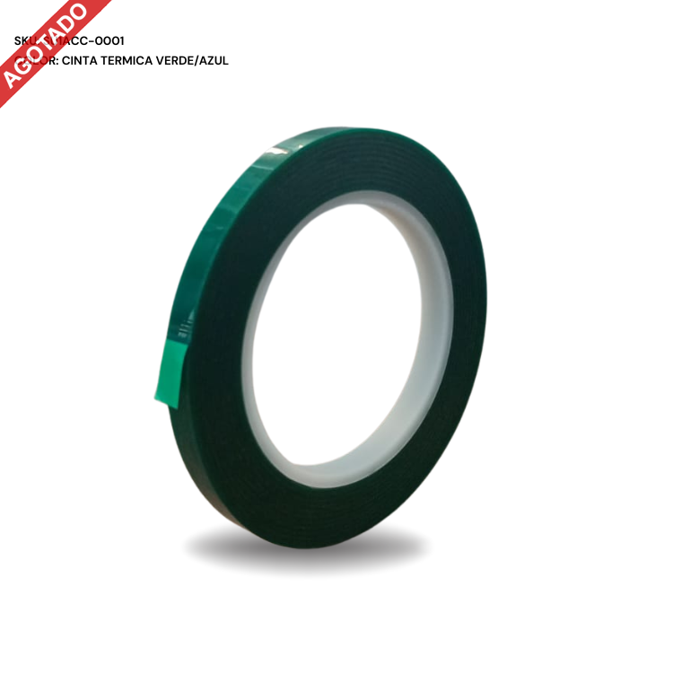 CINTA TERMICA VERDE 3/8X66M