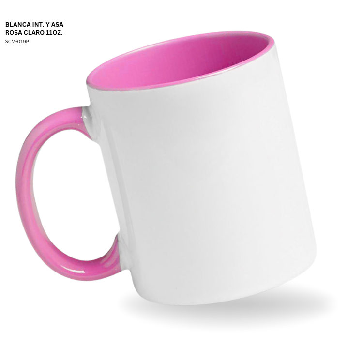 BLANCA INTERIOR Y ASA ROSA 11 OZ