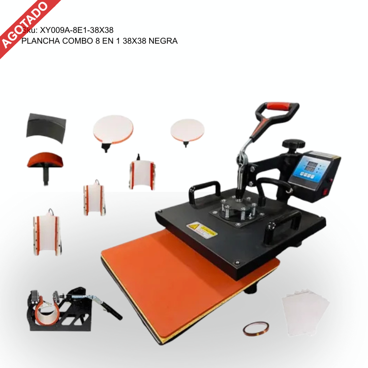 COMBO 8 EN 1 38 X 38 CM NEGRA