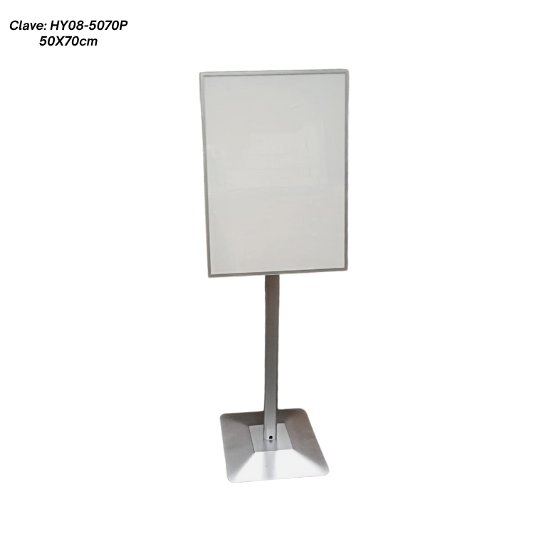 CON SOPORTE MARCO PLATA UNA VISTA 50X70CM