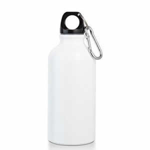 BOTE DE ALUMINIO 600ML COLOR BLANCO