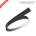 CINTA DE RESPALDO PARA PLOTTER GRAPHTEC/ROLAND 1.22 CM